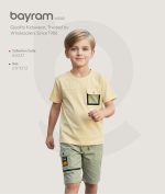 Boys’ 2-Piece Set: Round Neck Shirt and Shorts - Image 2