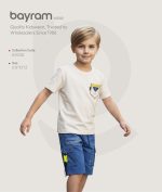 Boys’ 2-Piece Set: Round Neck Shirt and Shorts
