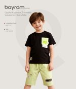 Boys’ 2-Piece Set: Round Neck Shirt and Shorts - Image 2