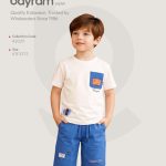 Boys’ 2-Piece Set: Round Neck Shirt and Shorts