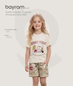 Shorts – Blouse (B B) for Girls - Image 2
